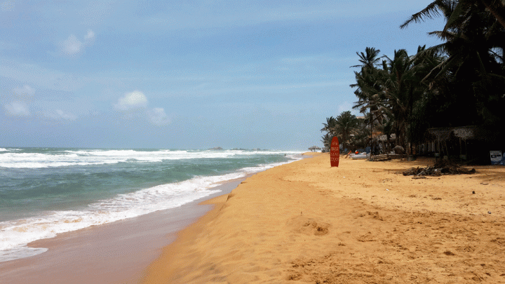Mooiste stranden van Sri Lanka Hikkaduwa