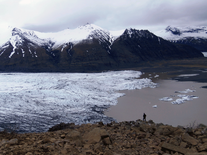 Gletsjer Skaftafell Vatnajökull IJsland