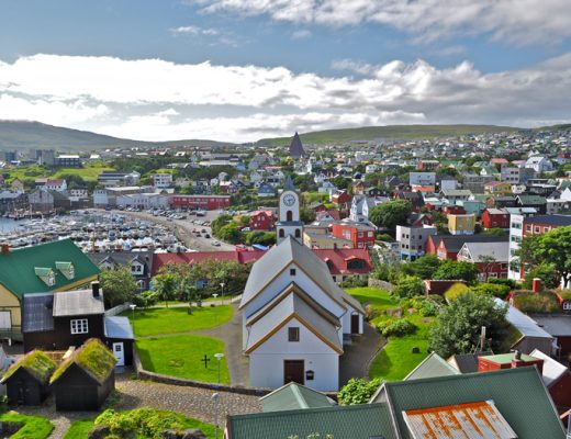 noordelijk gelegen stedentrip Torshavn Faroereilanden