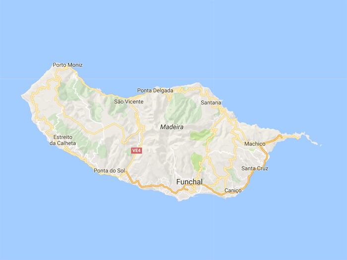 Map Madeira