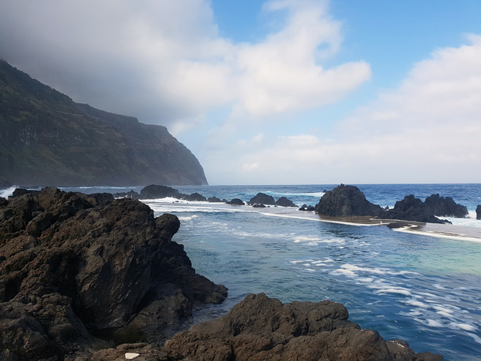 Natuurlijke baden Porto Moniz Madeira