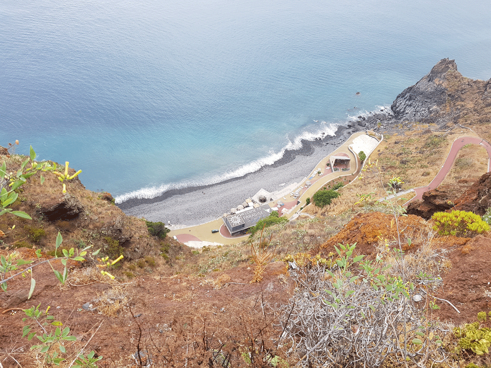 Praia de Garajau stranden van Madeira