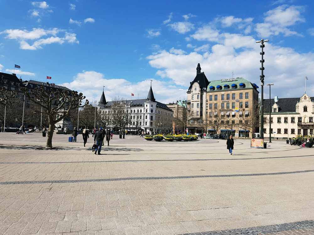 Gamla Staden in Malmö Zweden
