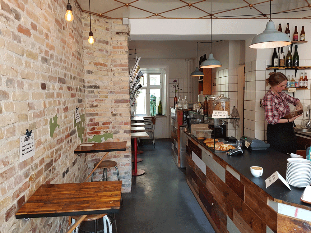 Kaffebar Rist in Vesterbro Kopenhagen