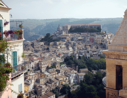 Ragusa leukste steden Sicilië