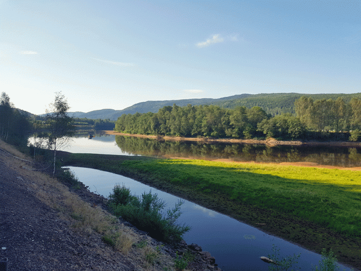 Varen op de Klarälven rivier in Värmland Zweden