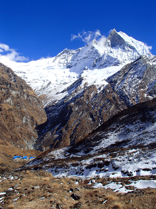 Annapurna Basecamp trekking Nepalese Himalaya