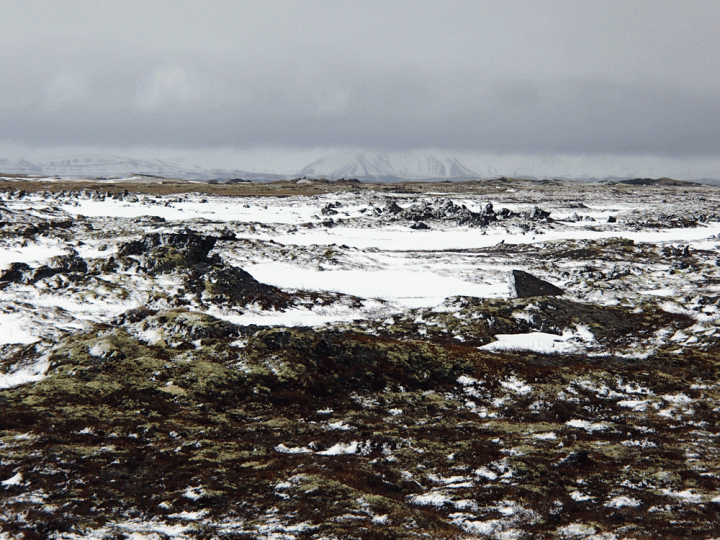 Lavavelden noord IJsland Diamond circle route