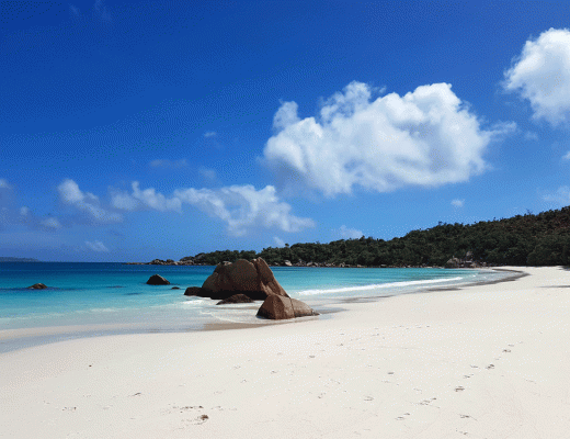 Bezienswaardigheid Strand van Anze Lazio op Praslin de Seychellen