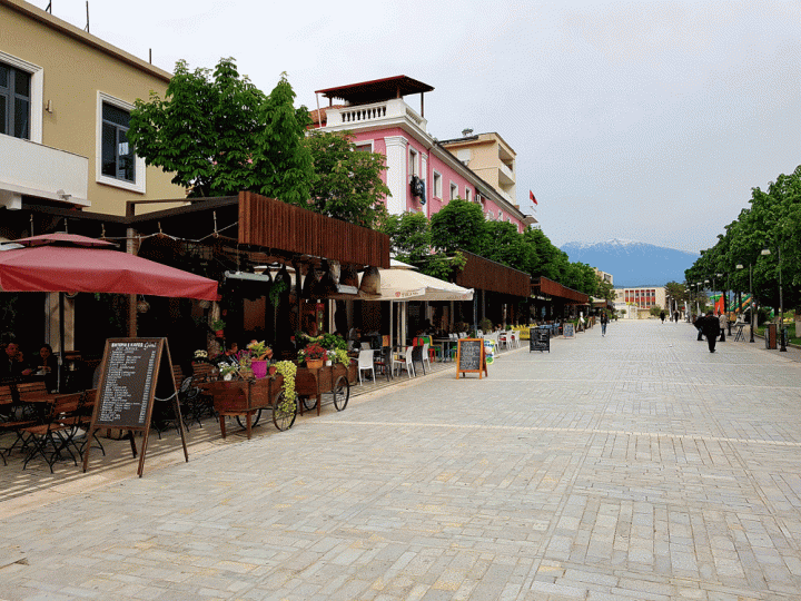 Boulevard Berat Albanië
