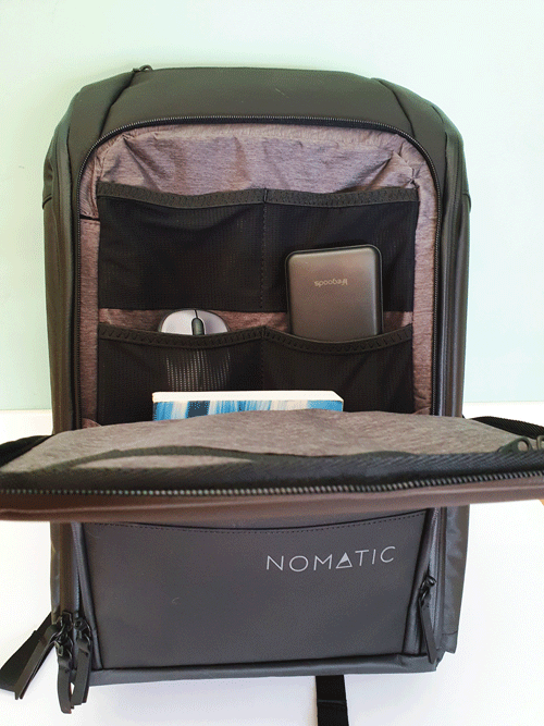 nomatick backpack inhoud